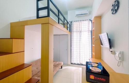 Depok Apartment | Minimalist and Comfortable Studio Dave Apartment By Travelio