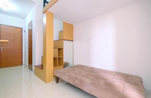 Depok Apartment | Minimalist and Comfortable Studio Dave Apartment By Travelio