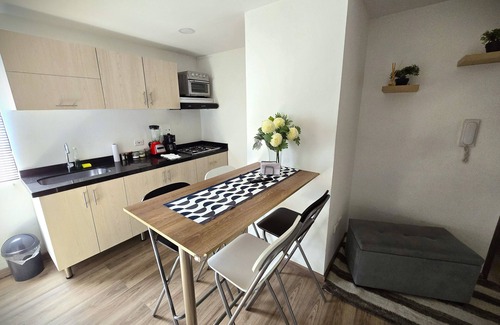 Usaquen Apartment | Minimalist brand-new Apartment at Bogotá's northern - 5 people