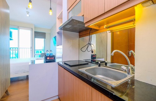 Kayu Putih Apartment | Minimalist Studio With Great City View At Tifolia Apartment