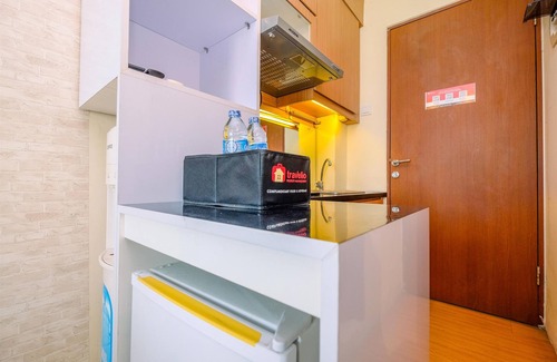 Kayu Putih Apartment | Minimalist Studio With Great City View At Tifolia Apartment