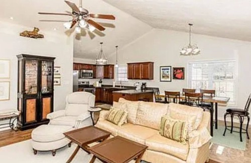 Frankfort House | Minutes away from major interstate with three bedrooms, three baths,