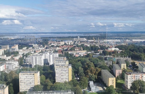 West Pomeranian Voivodeship Apartment | Miodowy Apartament w Hanza Tower -Sauna&Pool