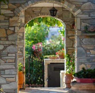 Agios Vlassios Villa | Mirabilia Mountain Villa with a sea view