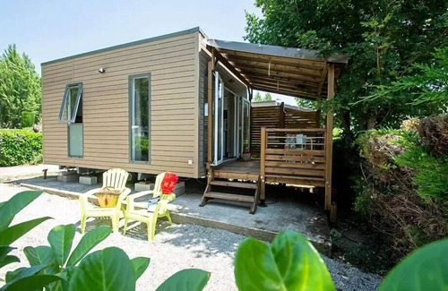 Aups House | Mobil Home Schlüssel Westotel 20m2 - 1 Schlafzimmer + TV + AC 2 persons