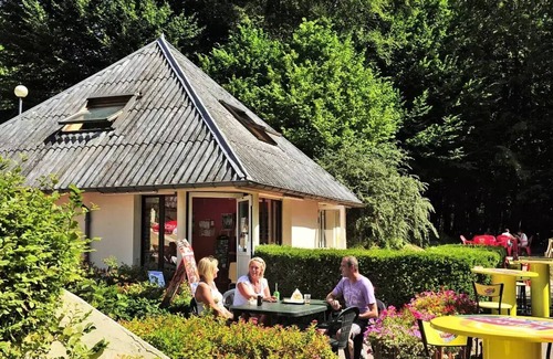 Les Mazures House | Mobile home ● Aufgedeckte Terrasse