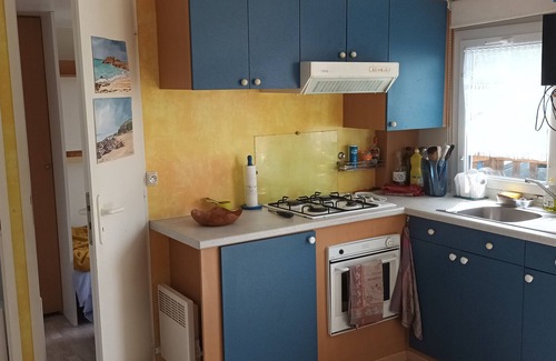 Coatascorn House | Mobile Home 'Entre Terre Et Mer' with Private Terrace and Private Garden
