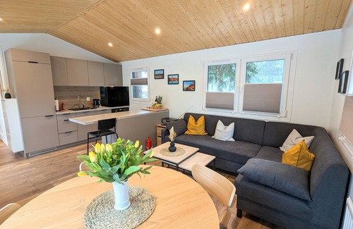 Garden Apartment | Mobilheim für 4 Gäste mit 48m² in Lohmen