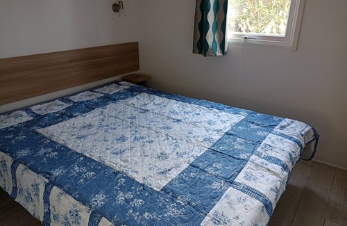 Lattes House | Mobilhome terrace, garden, near Montpellier and the sea in a 4 * campsite