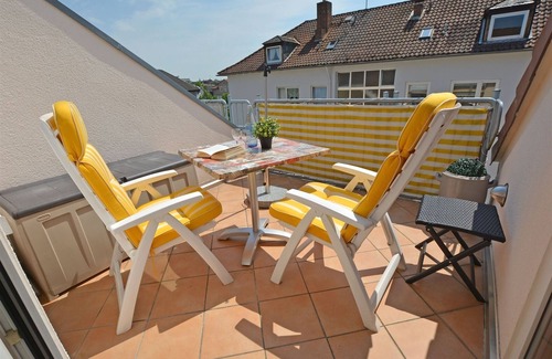 Bad Kreuznach Apartment | Modern 1-room apartment in the spa area - balcony, Wi-Fi, TV, near the city center