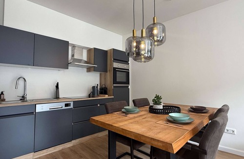 Sittard Apartment | Modern 1BR Apt Near Station & Center in Sittard