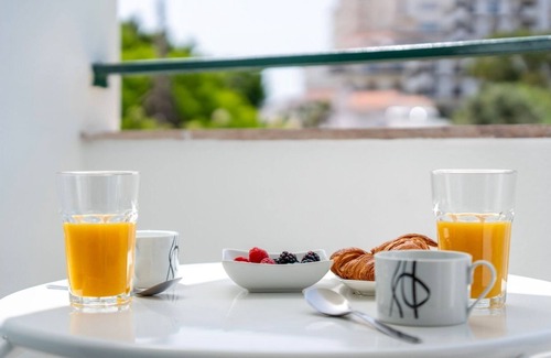 Montechoro Apartment | Modern 2 BDR Flat W/Balcony and Pool by LovelyStay