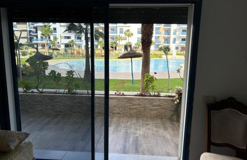Martil Apartment | Modern 2-room with pool, close to beach, private parking