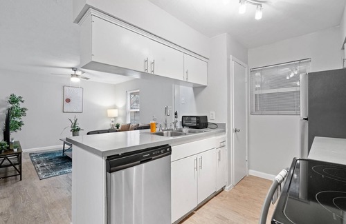 North University Apartment | Modern 2BR Near UT Hyde Park Evonify