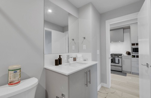 West Springs Condo | Modern 2BR Suite with Underground Parking in SW Calgary