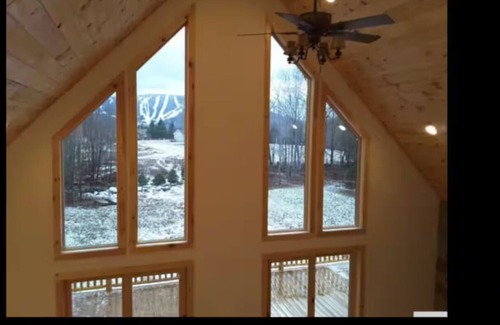 Windham Ski Chalet | Modern 3BR/4BA Windham chalet w/hot tub, views & mins to ski, bars, dining!