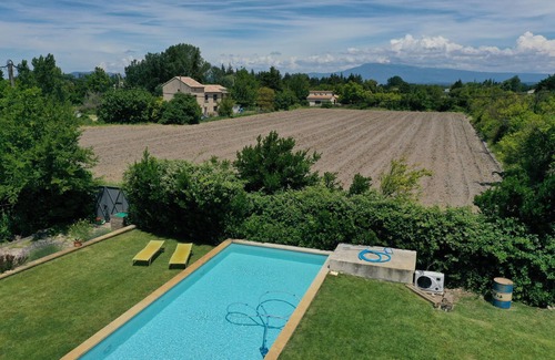 Althen-des-Paluds House | Modern air-conditioned farmhouse with swimming pool near AVIGNON 15 mn, mont Ventoux 20mn