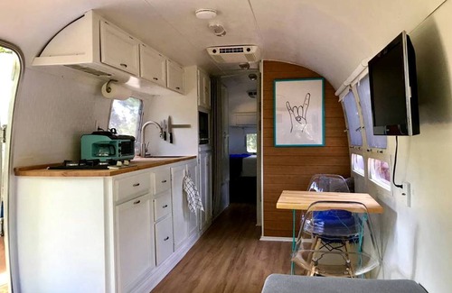 Mason House | Modern Airstream Rental for Three on the Llano River in Mason, Texas