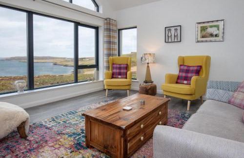 Great Bernera House | Modern and Dog Friendly Holiday Home with Sea Loch Views