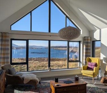 Great Bernera House | Modern and Dog Friendly Holiday Home with Sea Loch Views