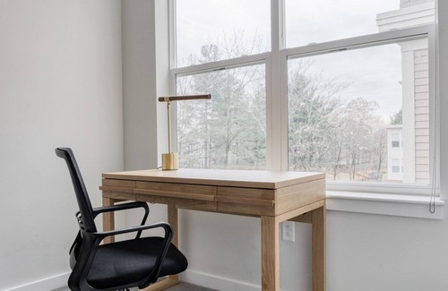 North Cambridge Apartment | Modern Cambridge 1BR w/W/D, Private access to Linear Park by Blueground