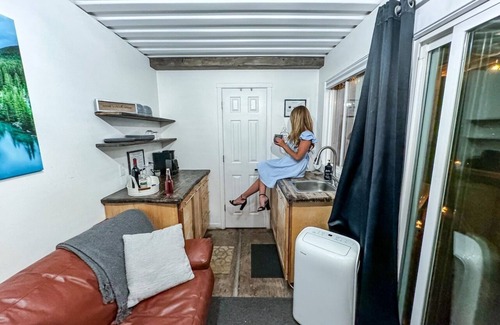 Monument Cottage | Modern Container Tiny Home Private Hot Tub