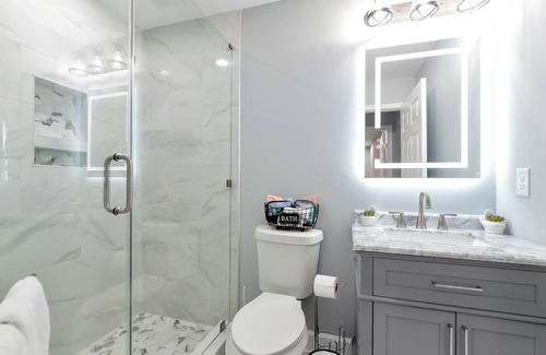 Lawrenceville Apartment | Modern, cozy two-bedroom apartment with all amenities with TV and Wifi