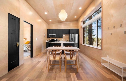 Mountainaire House | Modern Flagstaff Wood Cabin Home/Forest Views