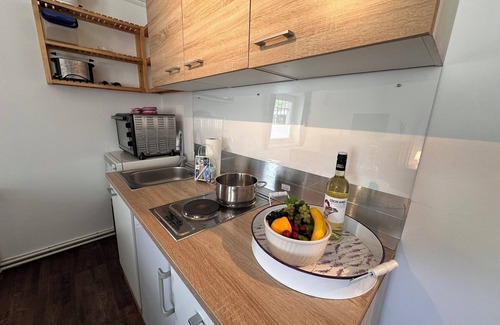 Warnow Apartment | Modern Holiday Home with Garden and Horse Riding near Warnow