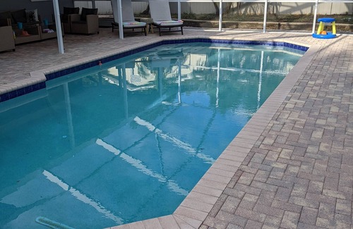 Tarpon Springs House | Modern home with private pool and local beaches.