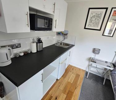 Hanham Apartment | Modern immaculate studio with AC & parking, outside the CAZ