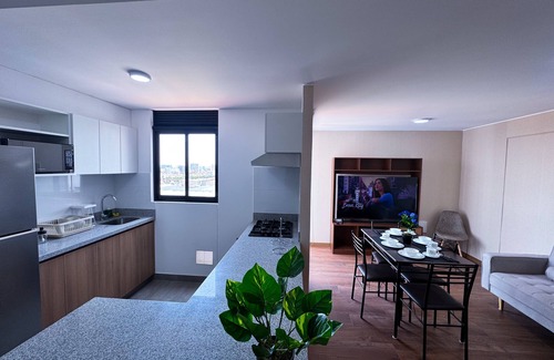 Surquillo Apartment | Modern Loft 2 BR with Balcony near Miraflores