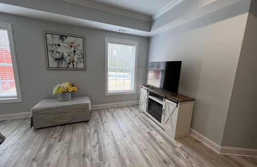 Loganville Apartment | Modern meets country Loganville GA with AC, WiFi, pool.