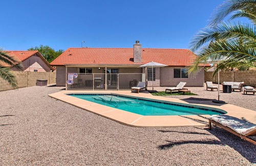 Alta Mesa Community Association House | Modern Oasis w/ Heated Pool, Grill, & Fire Pit!