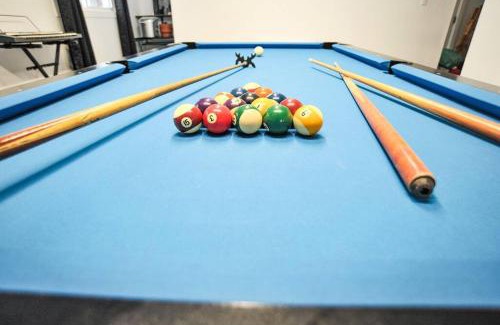 Kemble House | Modern Rustic Home with Wood Stove & Pool Table
