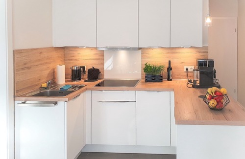 Greetsiel Apartment | Modern, spacious, comfort apartment on the ground floor for four people and a baby.