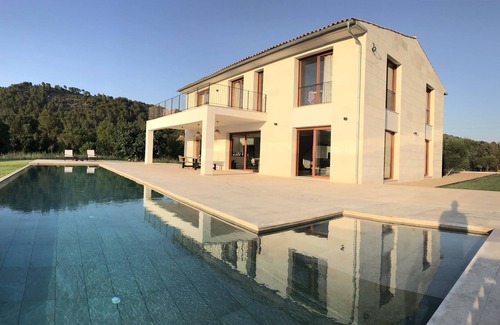 Campanet Villa | Modern, spacious finca, new building with fantastic views