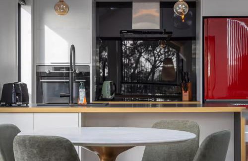 Mount Pleasant Apartment | Modern Spacious Hillside Retreat with Scenic Views
