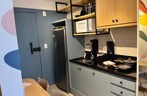 Barra Apartment | Modern Studio Pool, Gym & Coworking in Barra SSA011