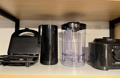 Barra Apartment | Modern Studio Pool, Gym & Coworking in Barra SSA011