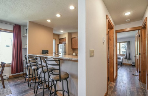 Keystone Condo | Modern Unit with Fireplace and amazing Views!