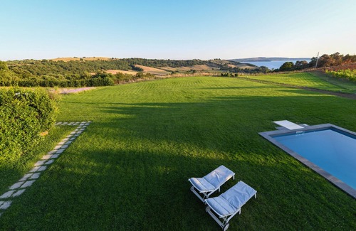 Lake Bracciano Villa | MODERN VILLA LAKE VIEW near Rome, private pool, WI-FI