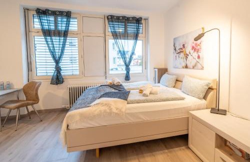 Lutzel Apartment | Modernes Studio Koblenz mit Küche und WLAN