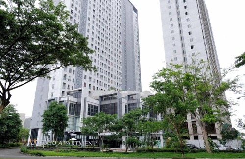 Sidoarjo Apartment | Monochromatic Modern 1Br At Tamansari Prospero Sidoarjo Apartment