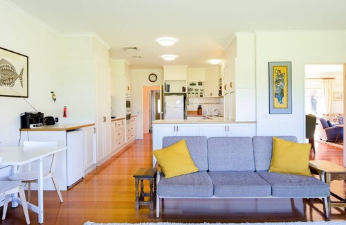 Flinders House | Monymusk - View across Golf Course and walking distance to Shops