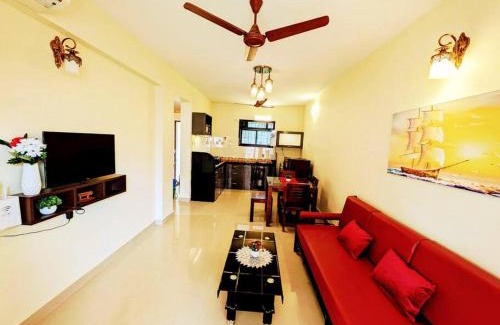 Colva Apartment | Moon Bliss 1BHK, 5 min walk to Colva Beach