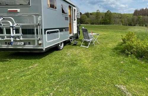 Borfink Apartment | Motorhome alcove on site (not for travel) - max 2 people