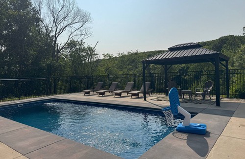 Kirby House | Mountain Retreat with Pool and Pond nestled on 15 acres! Sleeps up to 14!