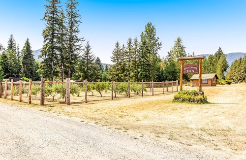Quilcene Apartment | Mountain-view hiker's studio on ground-floor with fast WiFi - dog-friendly