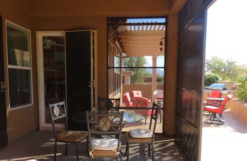 Saddlebrooke House | Mountain Views from Front and Back Patios